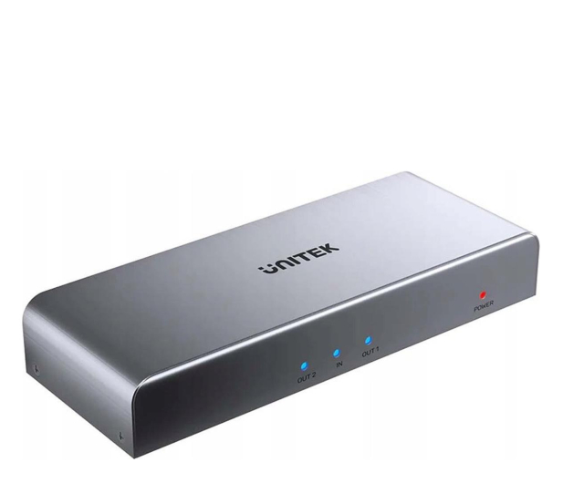 UNITEK Rozgałęźnik sygnału HDMI 1 IN-2 OUT 4K V1130A01-EU - 1295125 - zdjęcie